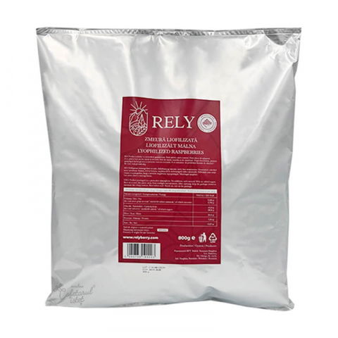 Flori, Fructe deshidratate, Liofilizate - Zmeura Liofilizata Granulata, Rely, 800g