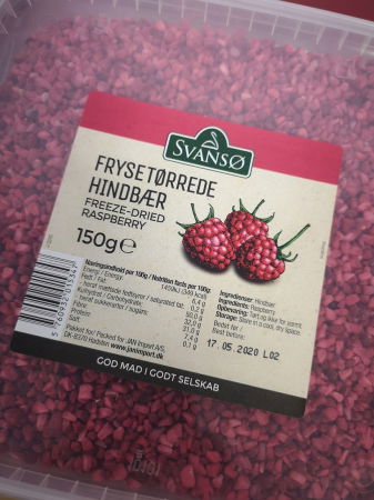 Flori, Fructe deshidratate, Liofilizate - Zmeura Liofilizata Svanso