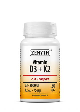 Vitamin D3 + K2