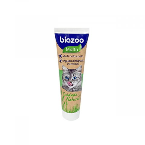 Suplimente si vitamine pisici - PASTA MALT ANTI HAIRBALL PENTRU PISICI BIOZOO 100 ML