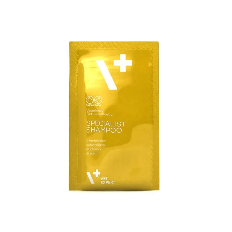 Caini - Sampon pentru caini & pisici VetExpert Specialist 15 ml