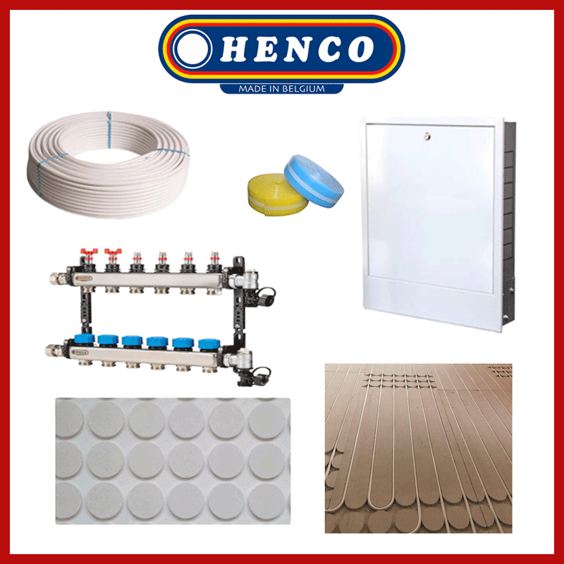 Kituri incalzire in pardoseala Henco