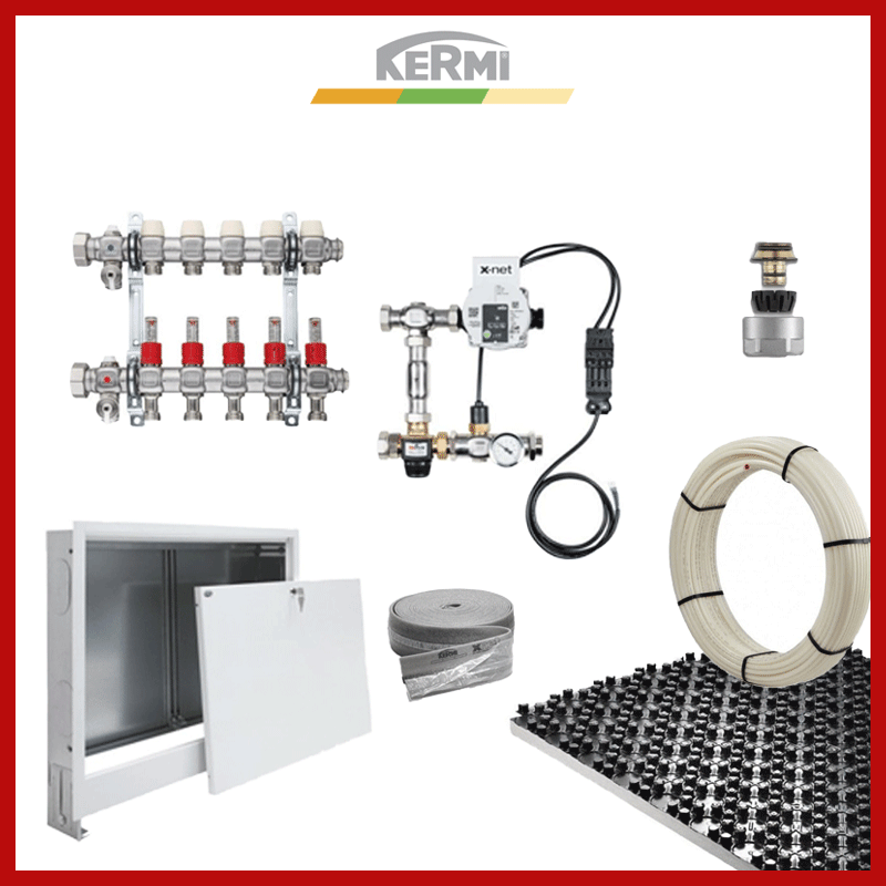 Kituri incalzire in pardoseala Kermi