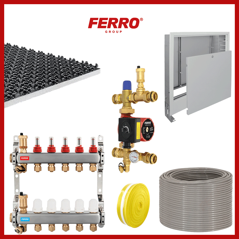 Kituri incalzire in pardoseala Ferro