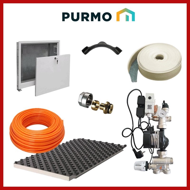 Kituri incalzire in pardoseala Purmo