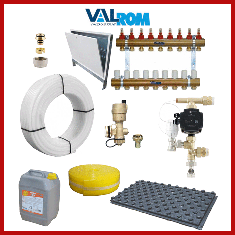 Kituri incalzire in pardoseala Valrom