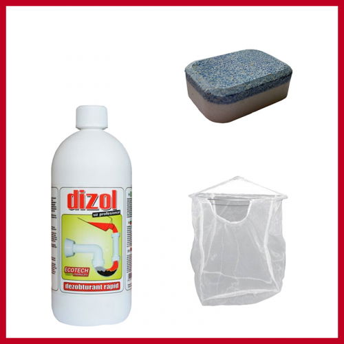 Accesorii consumabile fose septice, separatoare de grasimi