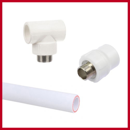 Tevi si fitinguri PPR alb