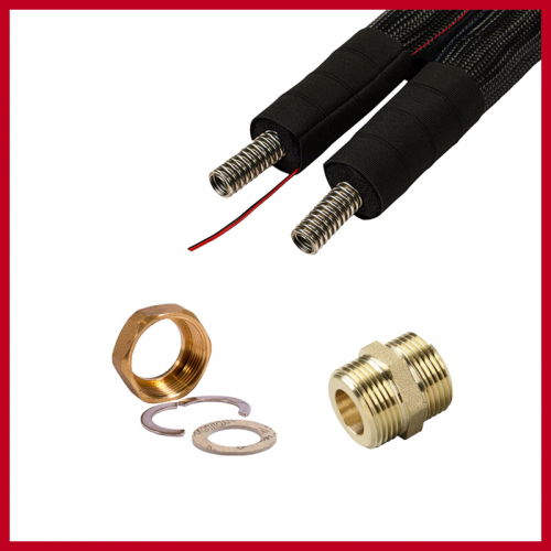 Teava flexibila inox si fitinguri panouri solare