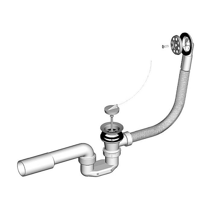 SIFON CADA NEAUTOMAT PREAPLIN 450MM 591967530 LIV [1]