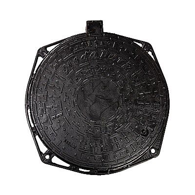 Capac + rama fonta rotund 805x97 clasa d400 cu inchizator [1]