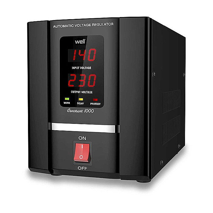STABILIZATOR AUTOMAT 1000VA CU SERVOMOTOR AVR-SRV-CONSTANT 1000WL WELL [1]