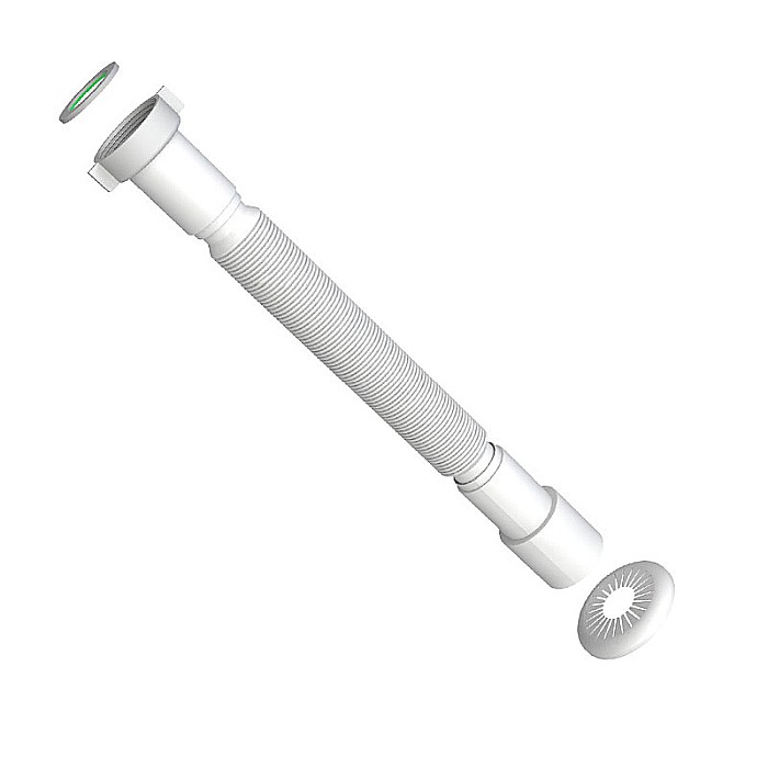 SIFON FLEXIBIL 11/4-40/32 PIULITA PLASTIC 0190007 PP54BO BN 9334  BONOMINI [1]