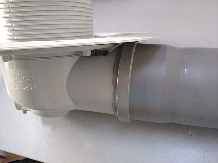 Sifon pardoseala vg557171 dn100 iesire orizontala pentru teava de 110 Viega [4]