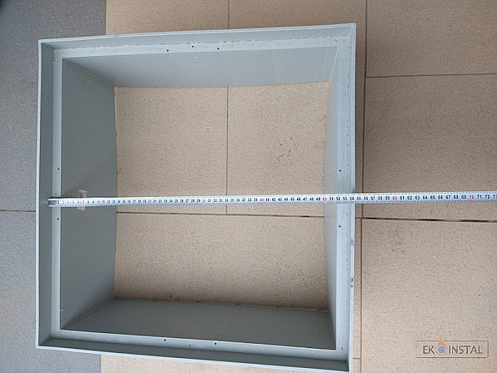 Prelungire camin colectare 550x550 ppc 23cm inaltime  PPCAMPD550 [2]