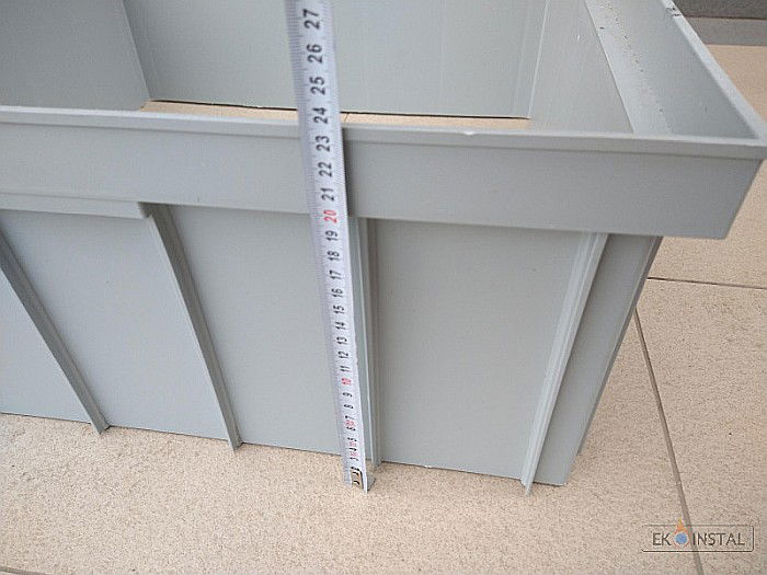 Prelungire camin colectare 550x550 ppc 23cm inaltime  PPCAMPD550 [4]