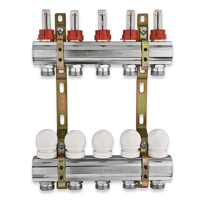 DISTRIBUITOR+COLECTOR 1-3/4 4 CAI CU DEBITMETRE TESA (220TT-06-03) [1]