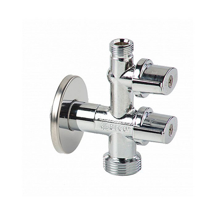 ROBINET DUBLU COLTAR 1/2X3/8X10X3/4 ANTICALCAR VITAQ COMB1MAC ARCO [1]