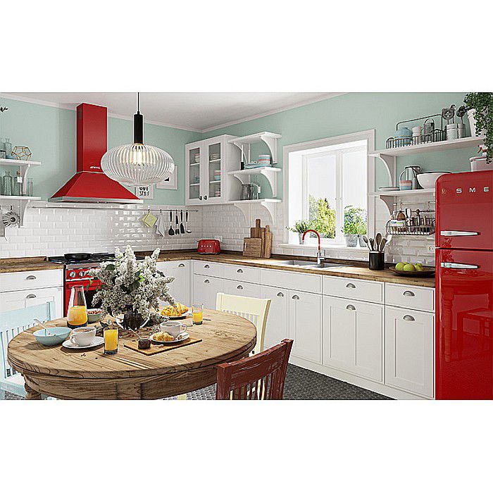 BATERIE BUCATARIE FERRO BZA4R STATIVA CU PIPA FLEXIBILA ZUMBA ROSIE [4]