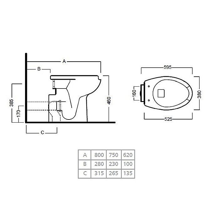 VAS WC PENTRU PERSOANE CU DIZABILITATI AUTONOMY + CAPAC Y0CA YXZ001 HATRIA [4]
