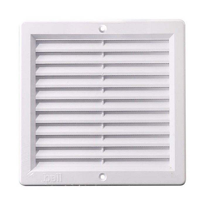 GRILA AERISIRE PLASTIC 300X300 ALB [1]