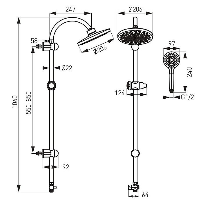 SET DUS RONDO 3 FERRO 374NP210 [2]