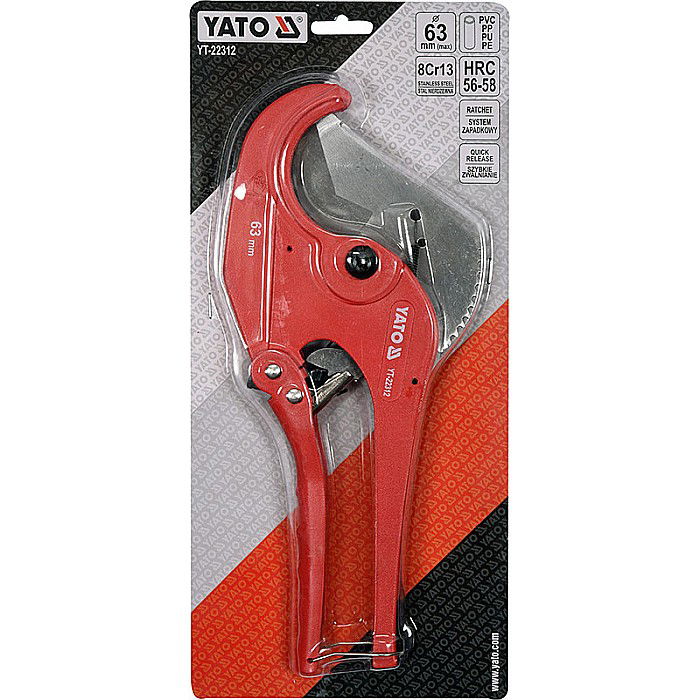 CLESTE PT TEVI PVC 63MM YT-22312 [3]