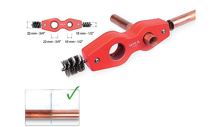 PERIE PT TEVI CUPRU 15-22MM YT-63705 [3]