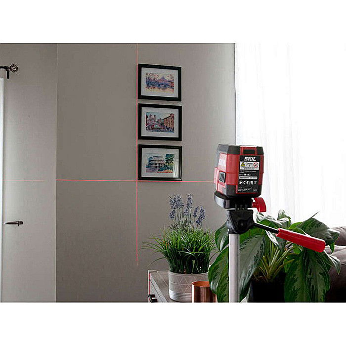 NIVELA LASER CU LINIE IN CRUCE 1910 AA SKIL [4]