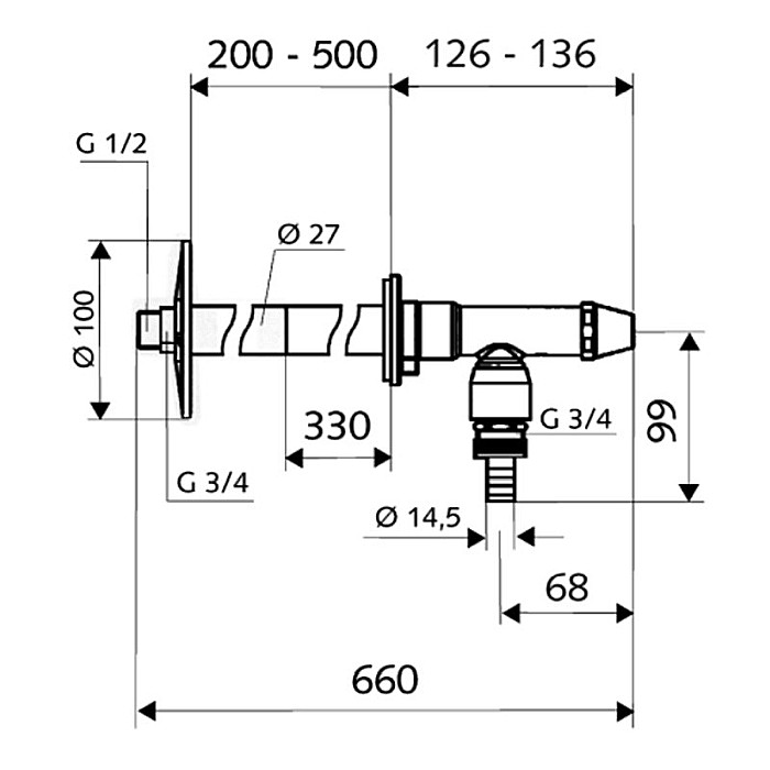 ROBINET POLAR II ANTIINGHET (INT/EXT)F,AERATOR SCHELL [5]
