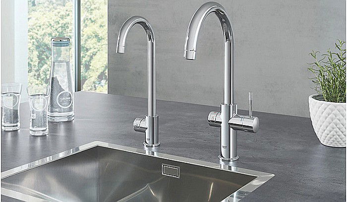 BATERIE BUCATARIE SI BOILER MARIMEA L GROHE RED MONO 30080001 [9]