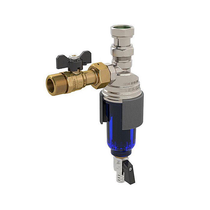 PACHET FILTRU ANTIMAGNETITA 3/4 +SET ROBINETI 3150016 TIEMME [2]