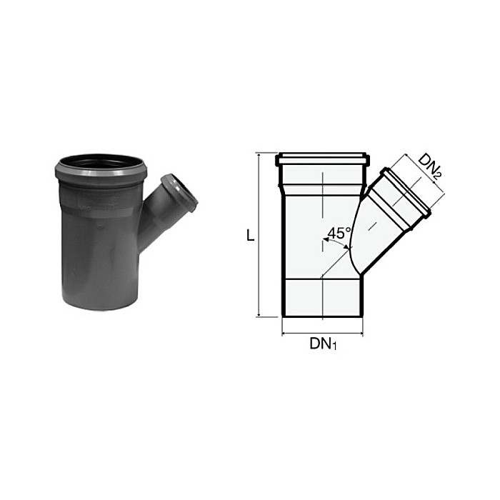 Ramificatie pp 110-75-45 Easykit [1]