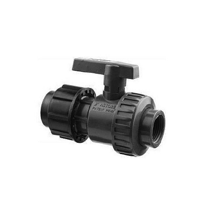 ROBINET PE 63-2 FI MUFA -HOL PN 16 76012101063 VALROM [1]