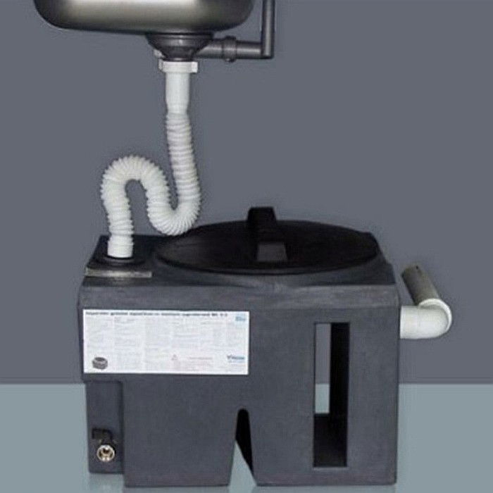 Separator grasimi bucatarie sub chiuveta ng0.3 suprateran 48l 48820000030 Aquaclean Valrom [5]