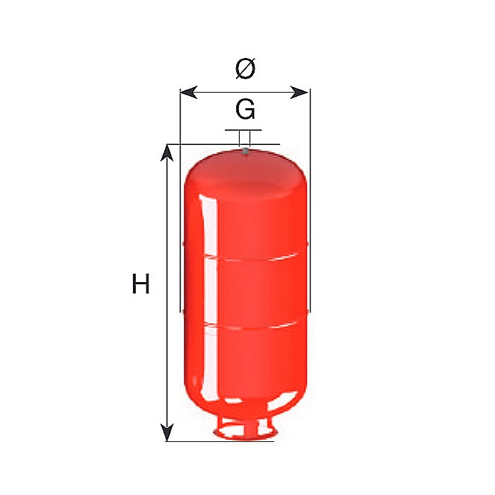 VAS DE EXPANSIUNE CIMM ERE CE 400L CM820400/001 STATIV [1]