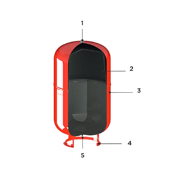 VAS DE EXPANSIUNE CIMM ERE CE 400L CM820400/001 STATIV [2]