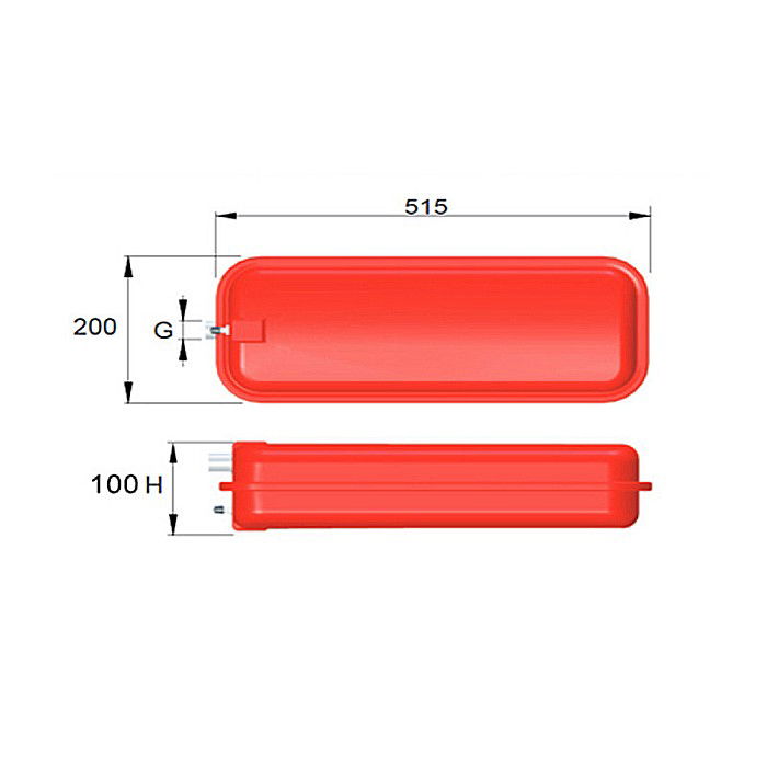 VAS DE EXPANSIUNE CIMM RP200 6L PLAT DREPTUNGHIULAR CM9106 [3]