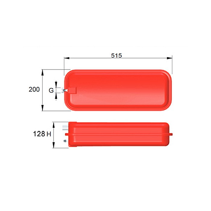 VAS DE EXPANSIUNE CIMM RP200 10L PLAT DREPTUNGHIULAR CM9110 [3]