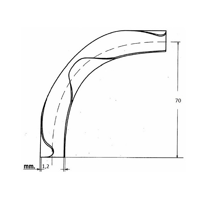 CURBA CONDUCTOARE D16 METAL 16000 PEXKIT VALROM [2]