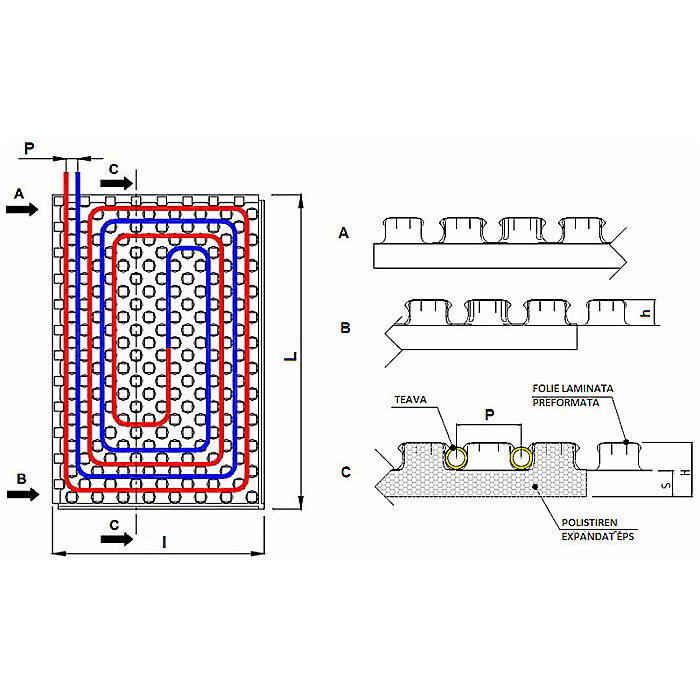 PLACA NUTURI TERMOIZOLANTA NEAGRA 25 KG/MC 1000X500X57 BAX 6MP 12BUC PEXKIT VALROM [2]