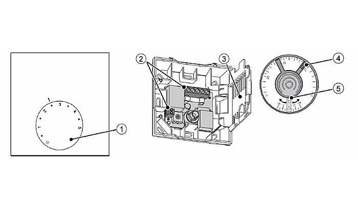 TERMOSTAT AMBIANTA ELECTRONIC CU SENZOR PARDOSEALA 220V PEXKIT VALROM [2]