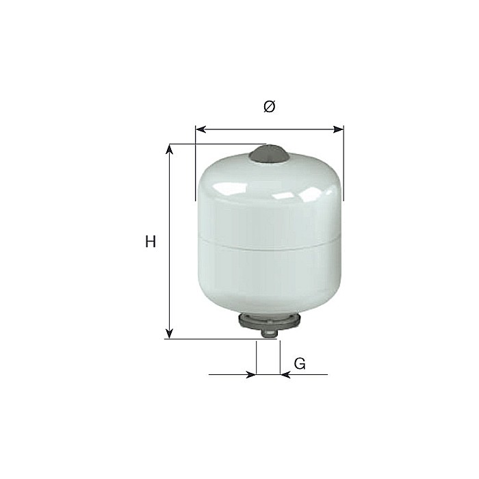 VAS DE EXPANSIUNE CIMM ACS CE 8L CM510842 MEMBRANA INTERSCHIMBABILA [1]