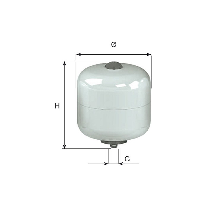 VAS DE EXPANSIUNE CIMM ACS CE 16L CM511642 MEMBRANA INTERSCHIMBABILA [1]