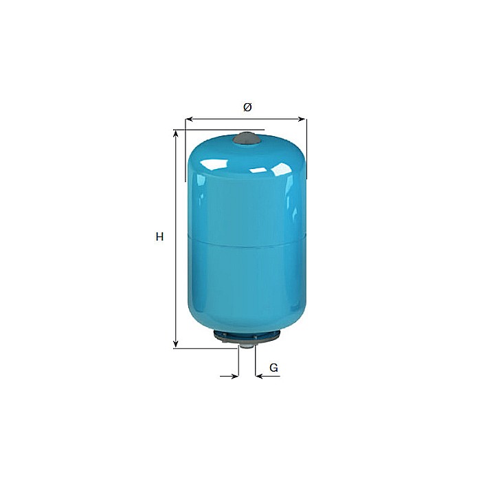 VAS DE EXPANSIUNE CIMM AF CE 24L CM502402/011 MEMBRANA INTERSCHIMBABILA [1]