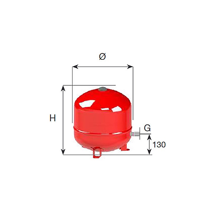 VAS DE EXPANSIUNE CIMM SOLAR 35L CMS400035 [1]