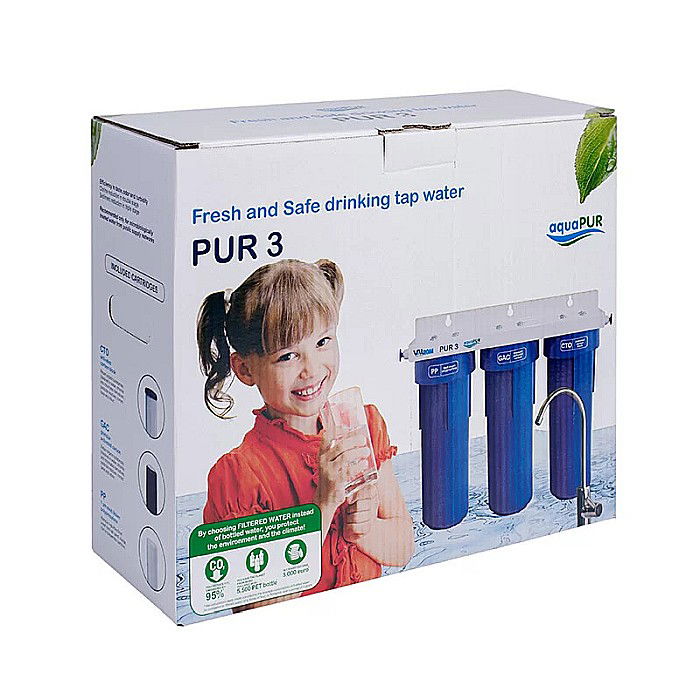 Sistem filtrare apa PUR3 Aquapur Valhoh Valrom AQUA03320311020 [4]