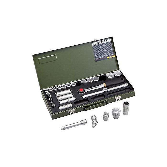 TRUSA CHEI TUBULARE PROXXON 1/2 29 BUC 23000 PROXXON [2]