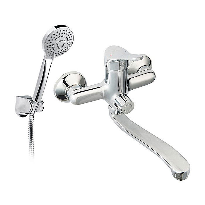 BATERIE CADA DUS FERRO BSL55A PERETE CU SET DUS INCLUS STILLO CROM [1]