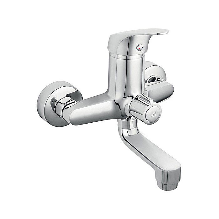 BATERIE CADA DUS FERRO BCM1A PERETE CU PIPA MOBILA COMBO CROM [1]